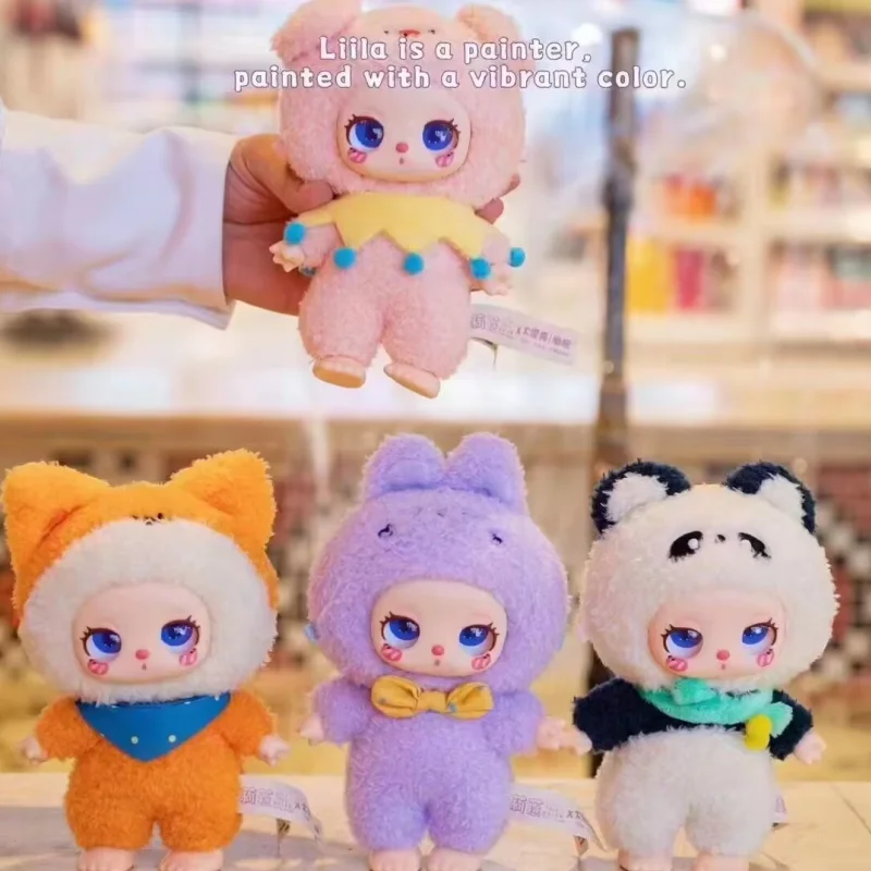 Nuovo autentico Liila 2 Generation Vinyl Series Blind Box Tide Play Cute Doll LIILA'S ZOO Kawaii Bag Ciondolo Giocattolo Scatola misteriosa Regalo