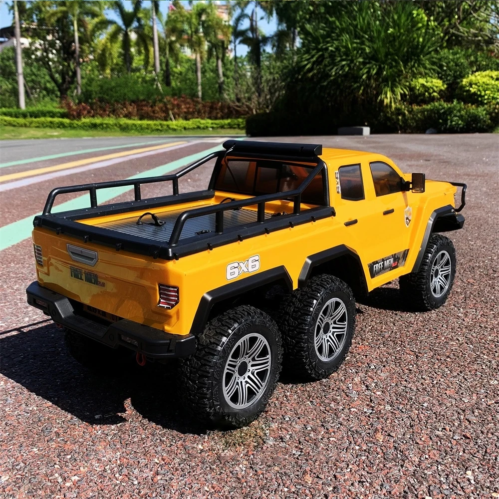 FSR  RC Cars  1/10 Big G RC Off-road Four-wheel Drive Climbing Car 6X6 Pickup Adult Professional Electric Simulation Model Toys