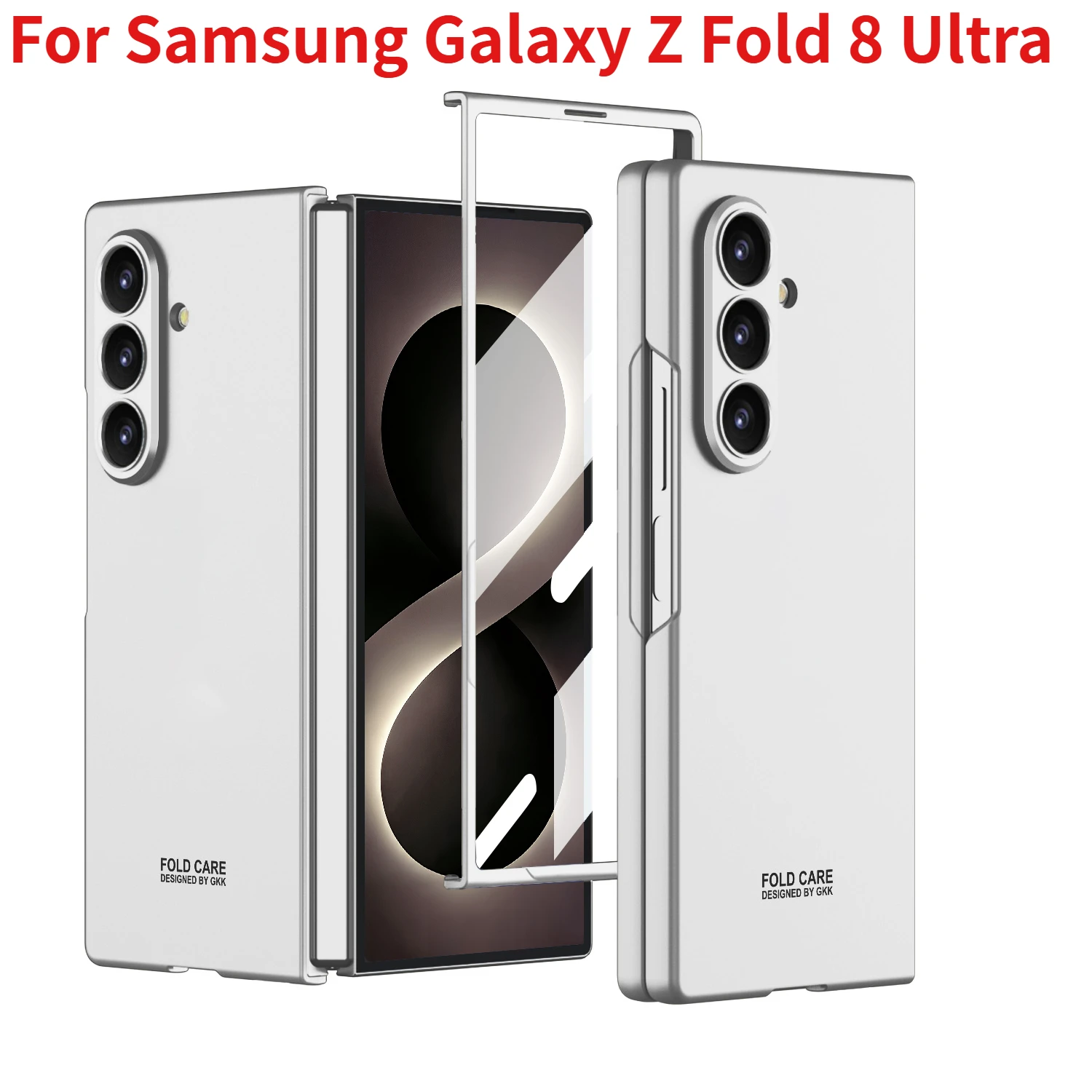 Suitable For Samsung Galaxy Z Fold 8 Ultra Phone Case With Integrated Film And All Inclusive Anti Drop Protective Cover