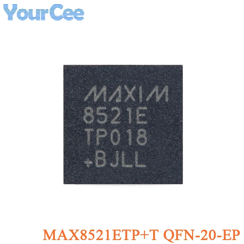 5Pcs/1Pc MAX8521ETP+T QFN-20-EP MAX8521 8521E TEC Power Drive Chip IC for Light Module