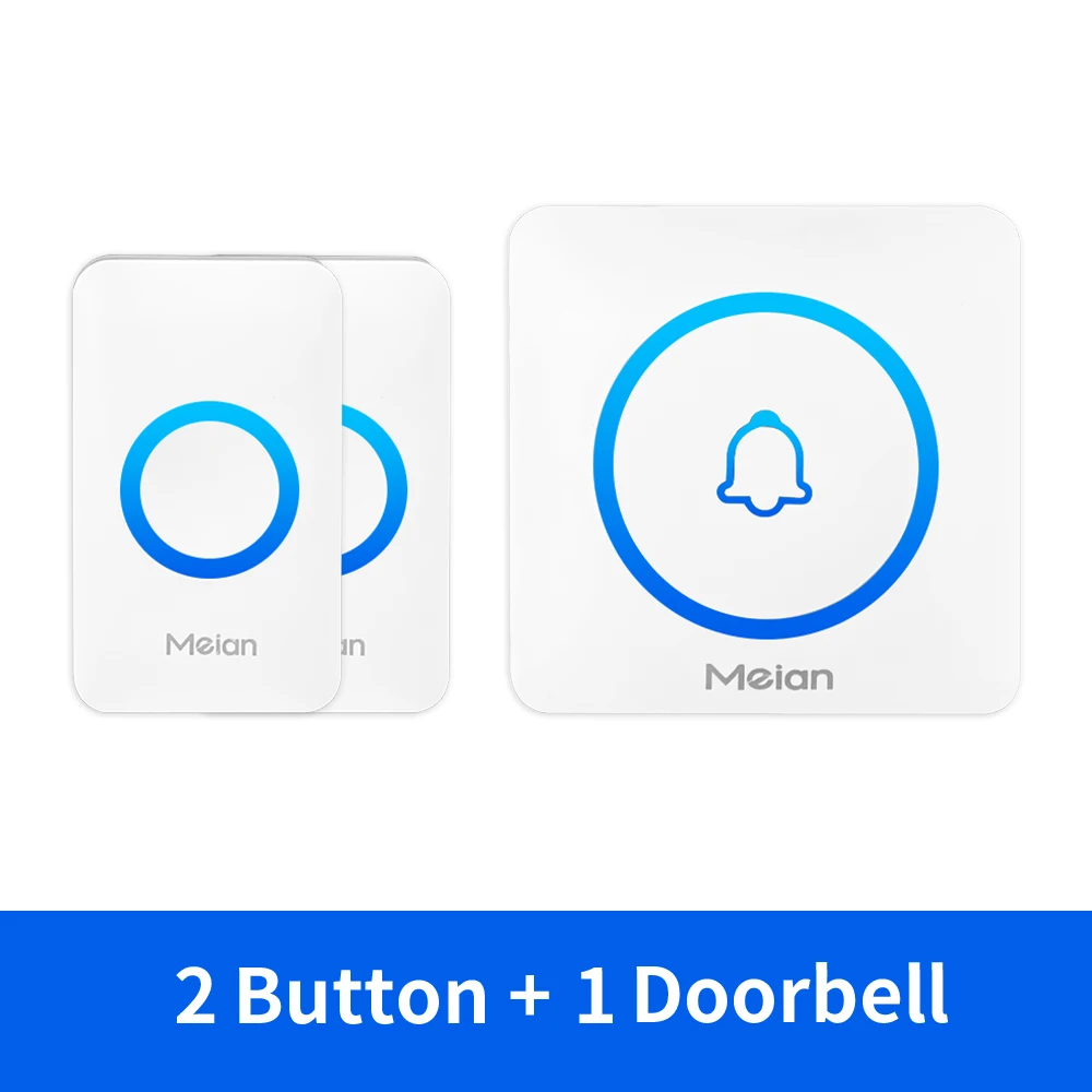 2Button 1Bell-White