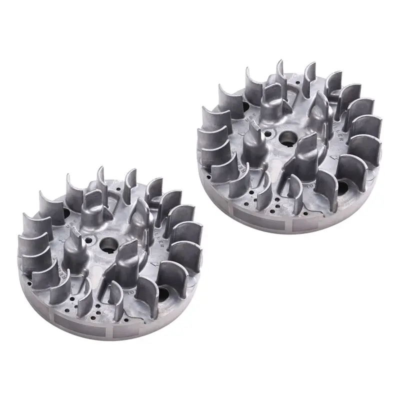 AT05-2PCS 590421 Flywheel Lawn Mower Flywheel For Briggs & Stratton Lawnmower Accessories Garden Tools Mower Flywheel Parts