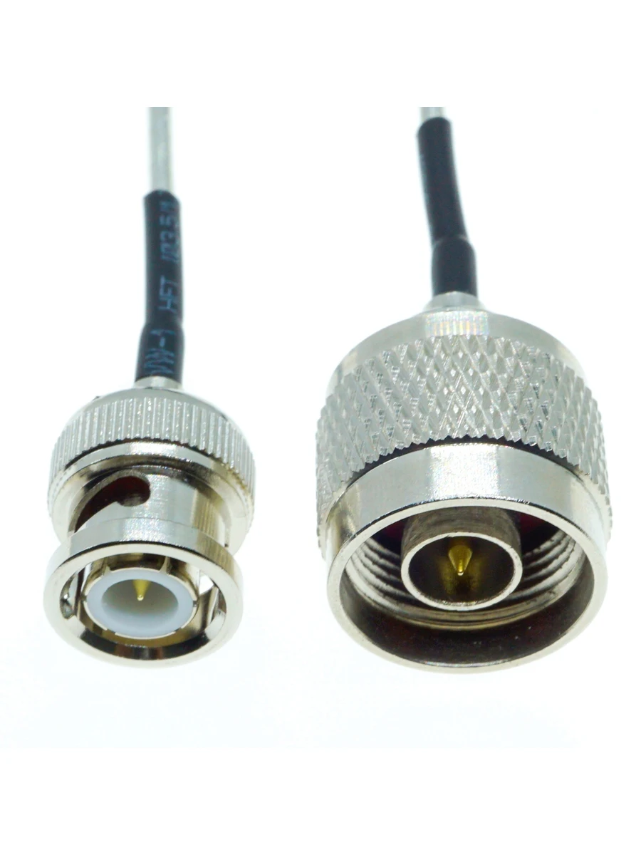 BNC Male jack to N Male Plug Connector RG405 0.086