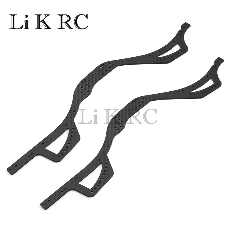 

Carbon Fiber Chassis Rail Set for Axial SCX10 PRO 1/10 RC Crawler Car Upgrade Parts Accessories