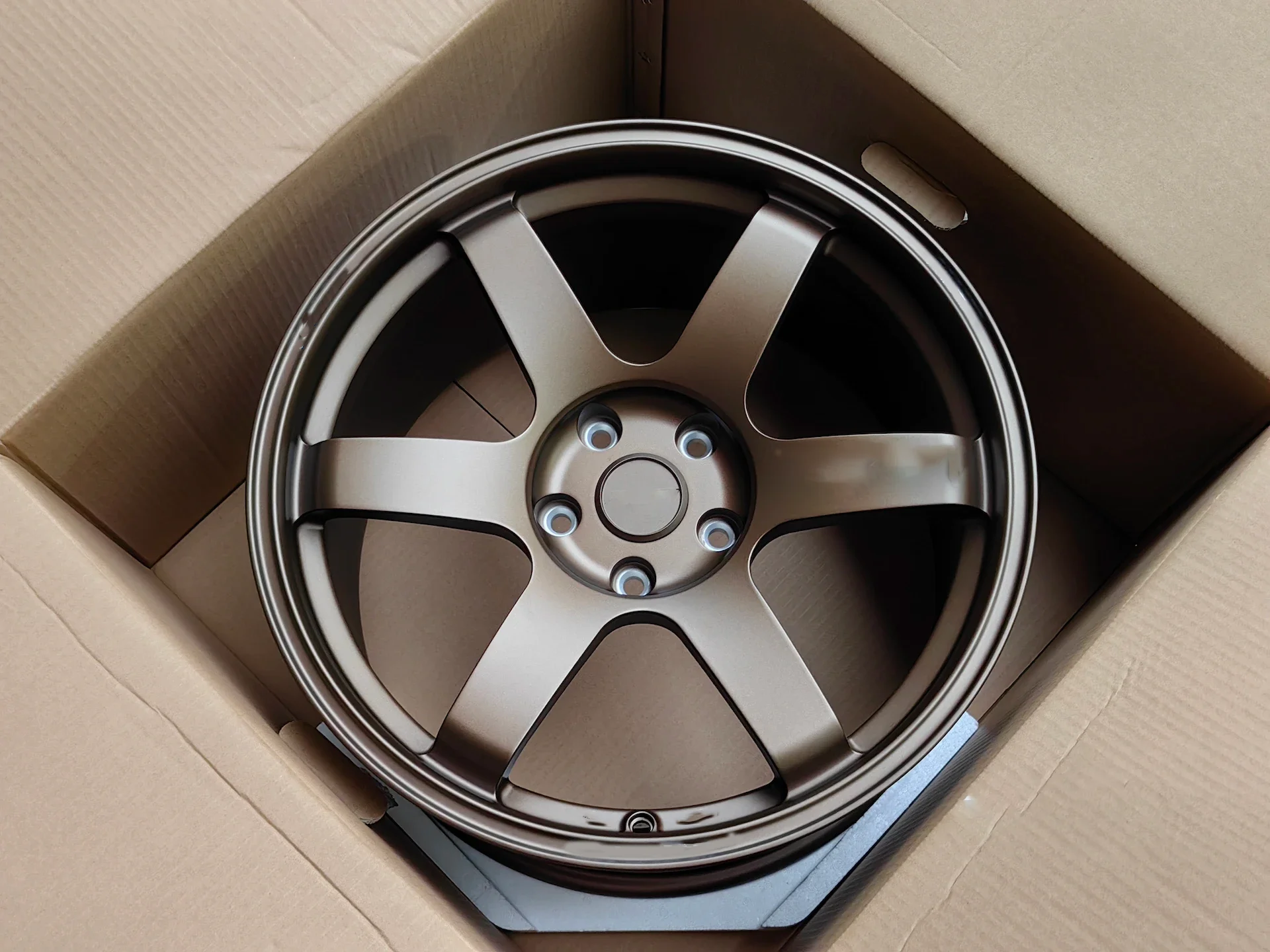 Replika felg samochodowych Volk Racing Te37 dla Tesla Model S Jdm, kute MN 5x120, 5x114,3, 18 pulgadas, 100% dobrze przetestowane