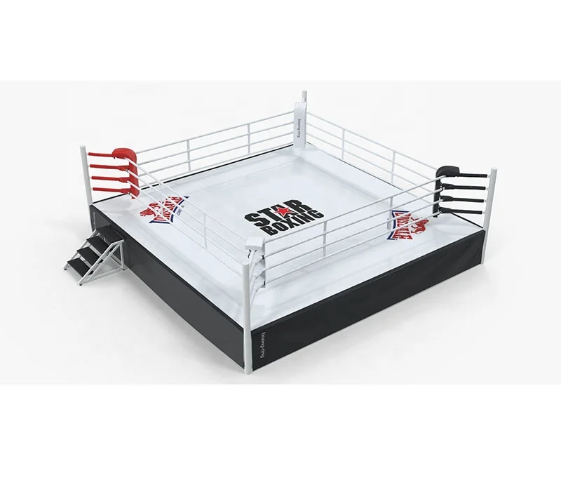 

Best Selling Professional Competition Boxing Ring 4m*4m Floor Wrestling Ring Price for Sale