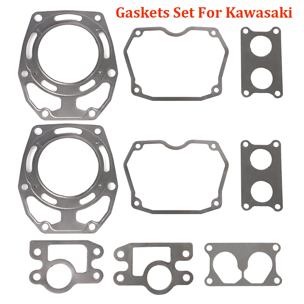 9x Engine Gasket Kit For Kawasaki FD711D FD750D 745cc 27 HP Engines 11004-2142,11060-2470