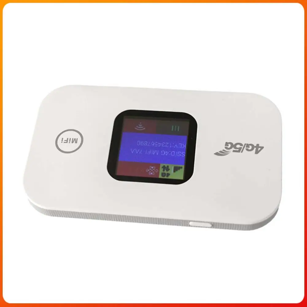 

4G LTE Mini Outdoor Hotspot 150Mbps Mini 4G Router Sim Card Slot Portable Network Hotspot Device 2100mAh Colorful LED Display