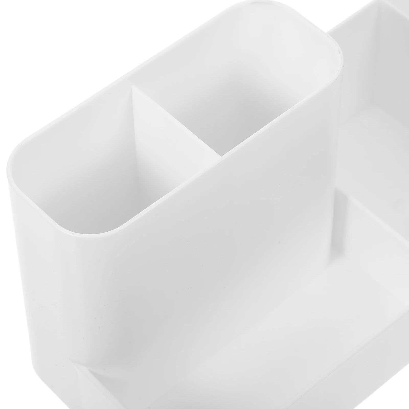 

Note Storage Box White Desk Organizer Pen Holder Pencil Storage Office Supplies Aesthetic Desktop Accessories Stylish Design