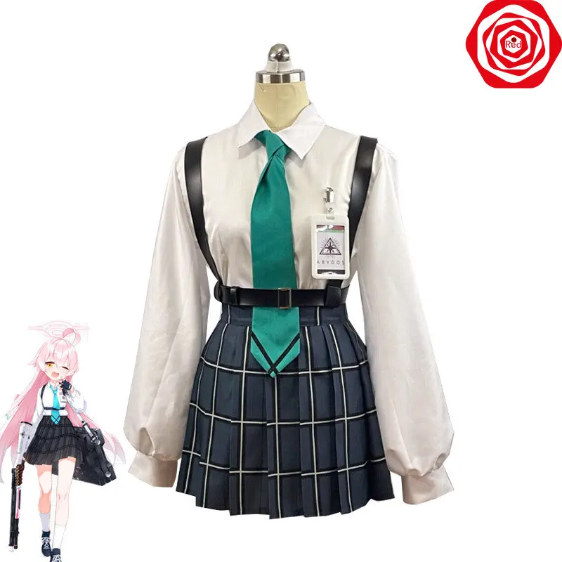 

Game Blue Archive Takanashi Hoshino Cosplay Costume Women JK Uniforms Cute Sailor Dress Party Suit Halloween Outfits Custom Made