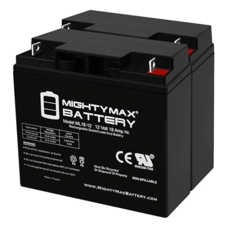 

ML1812 12V 18AH Replacement Battery for 51913 BMW K1200LT K1200RS Motorcycle Maintenance and Emergency Power Supply Durable Dua