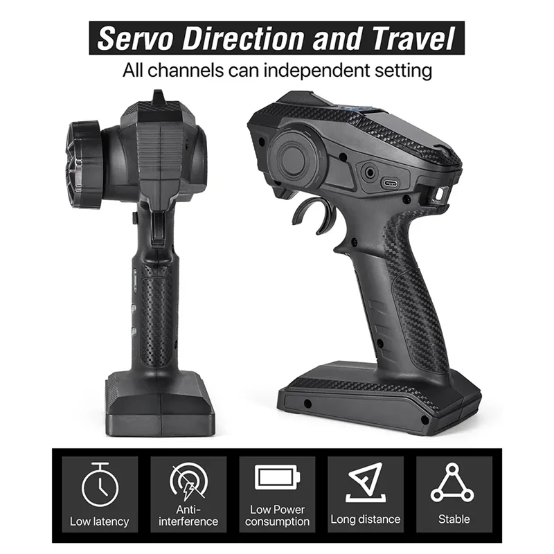 ABDE-For Dumborc X10P-350 Remote Controller Transmitter+X10F Receiver 10 CH For RC Car Boat Tank Model