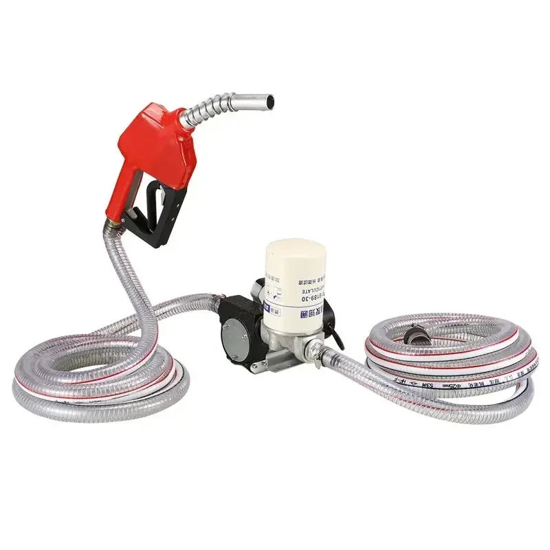 

Durable Electric oil pump 12v24v220v self-priming self-sealing gun refueling