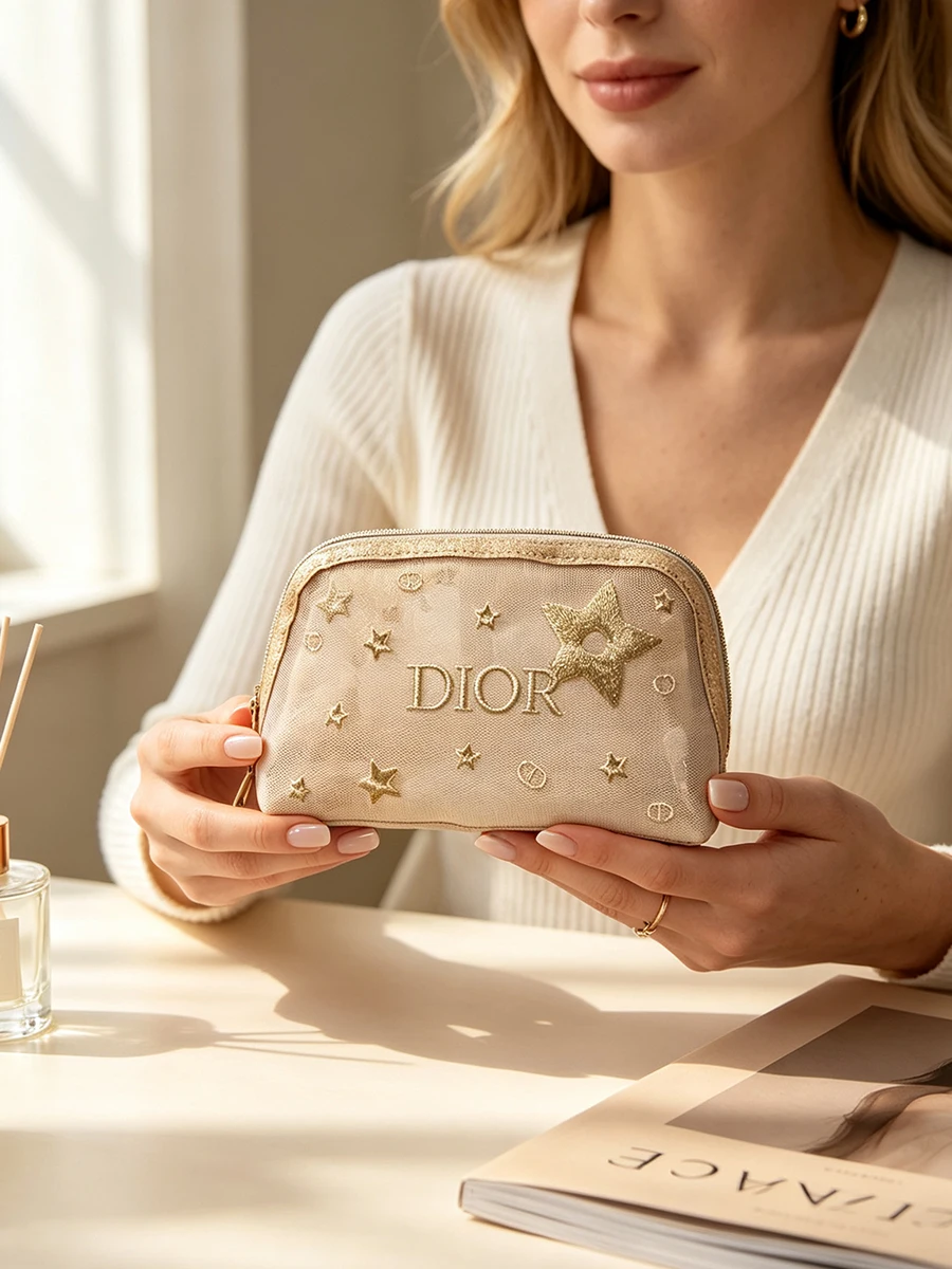 Стильная косметичка DIOR, удоб – обзор и цена Beauty Makeup Dior