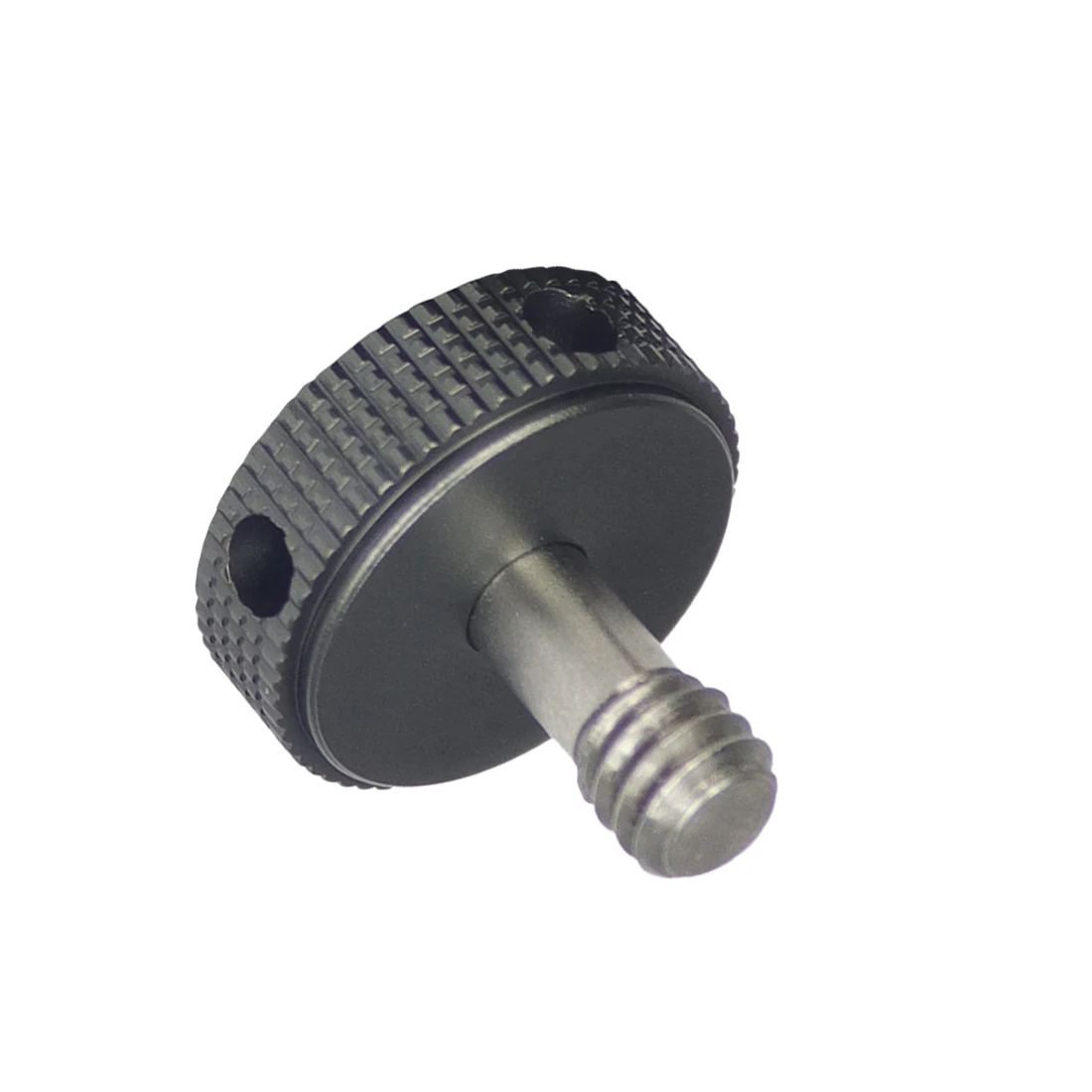 2 stücke 1/4 "Edelstahl Schraube CNC Daumen Knopf Stativ Kamera Stehen Blitzlicht Montage Adapter DSLR Schnell Release platte Halterung – Detail 8