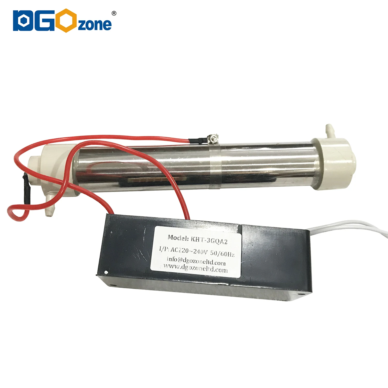 3G Ozone Generators for Air and Water Purifying Ozon Glass /Quartz Tube Ozonizer O3 Water Cell 110V/220V KHT-3GQA1/A2