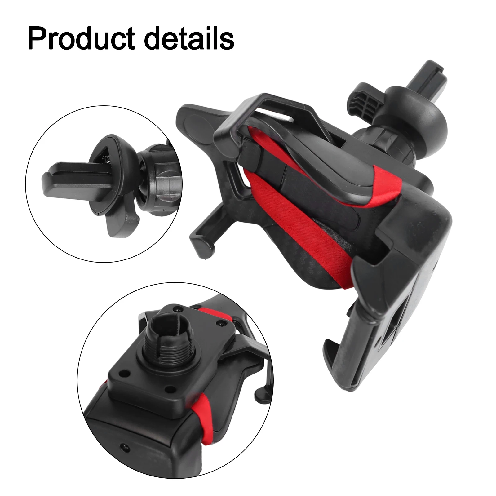 ABS Phone Holder Car Phone Holder Driving Experience Upgrade Gravity Lock Mechanism One-Handed Operation For Car Enthusiasts