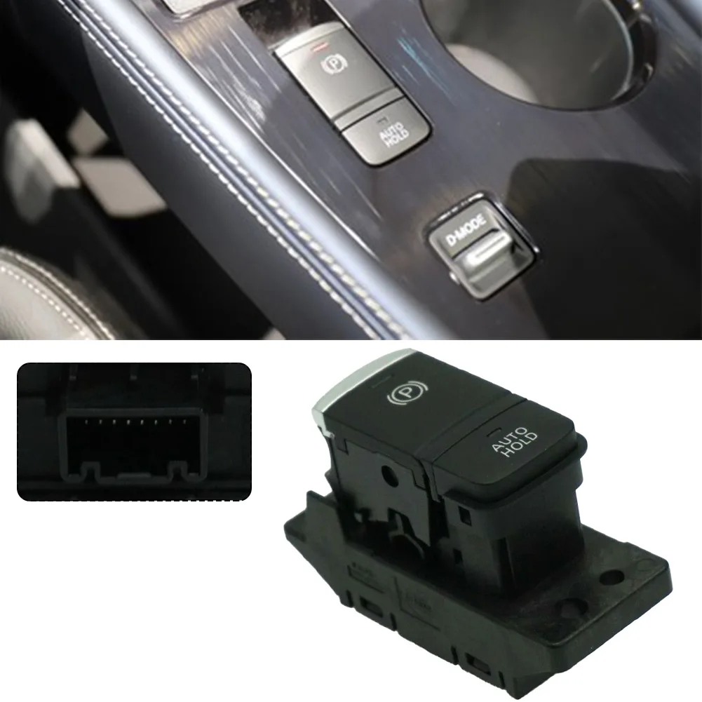 

Electric Hand Brake Switch 1Pc Black New Plug-and-play Hand Brake Switch Direct Replacement For NISSAN X-TRAIL