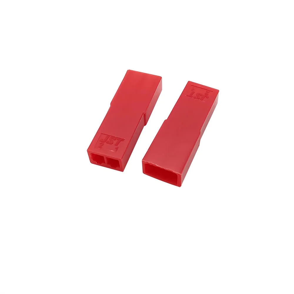 10/20/50Sets 2 Pin JST Red Plug Connector 2.54mm Male Female Housing Crimp Terminal Connector JST SYP 2P for RC Lipo Battery