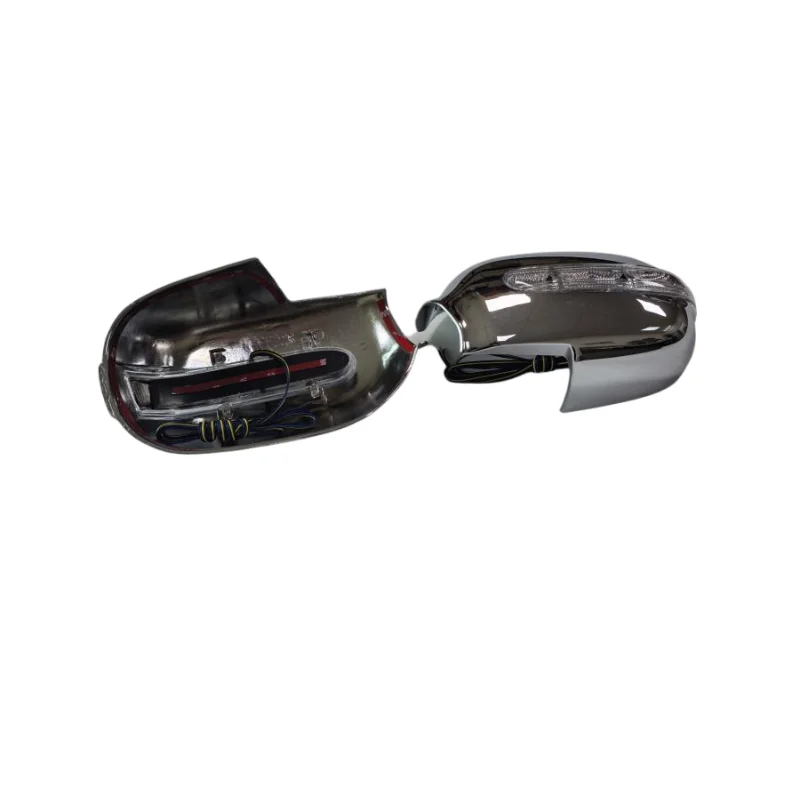 

Elegant Easy-Install Chrome Mirror Cover With LED Side Blinker for Toyota Corolla 93-97