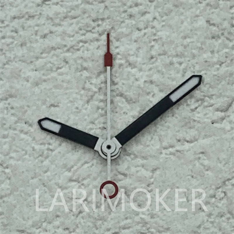 BLIGER Manecillas negras Manecillas verdes superbrillantes con movimiento NH35 NH36 PT5000