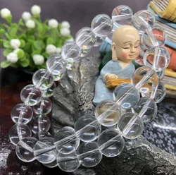 Elastic Bracelet Fashion Transparent Beads Bangle Classic Natural Stone Beads Bangle 6 8mm Man Bracelet Bangle For Woman Chain