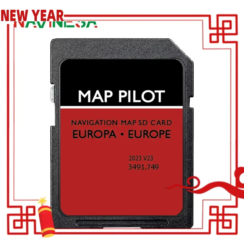 Update Navigation Becker 3491.749 system Sat Nav  for Mercedes A B C E CLA CLS GLA GLK Car 2023 GPS SD Card Europe Map