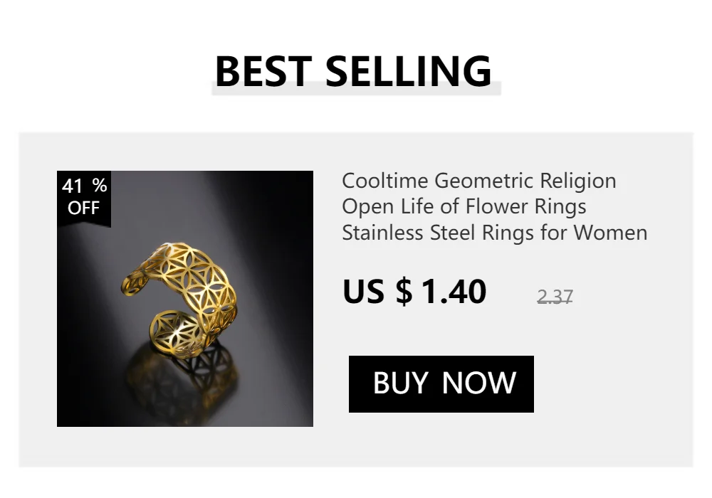 Cooltime Tier Hund Pfote Knochen verstellbare Ringe für Frauen Edelstahl offene Fingerringe Schmuck Anillos Mujer – Detail 24