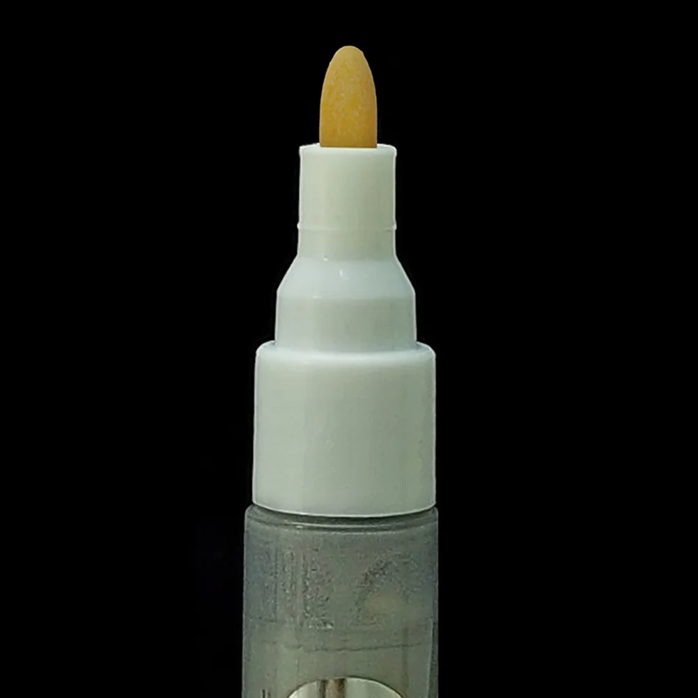 

50 Pcs Paint Nibs Replacement Tips Points Oil Painting Pen Refills Yellow Permanent Marker School Supplies