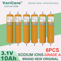 6pcs 3.1V 10Ah Sodium-Ion battery 20c Resistant to low,high temperature DIY 12V Inverter Electric Vehicle Travel Camping Grade A
