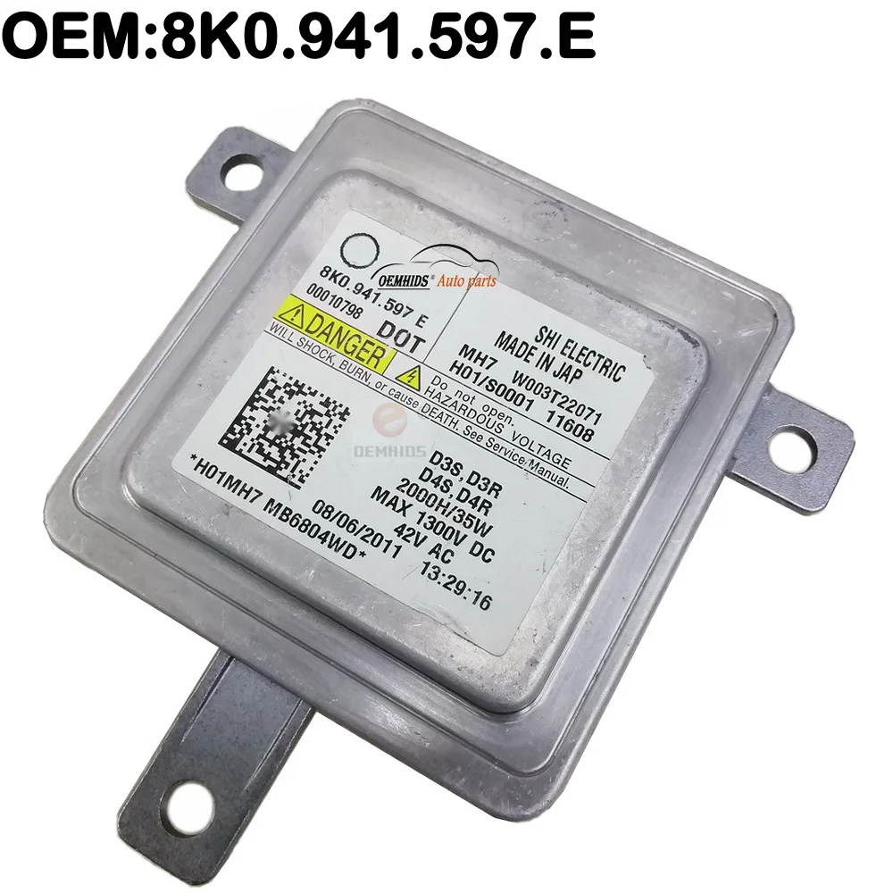 

Оригинальный модуль управления ксеноновыми фарами OEM 8K0941597E D3S D3R для Golf 7 MK7 Jetta A3 S3 Thema LX, запчасти для автомобильного освещения