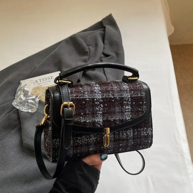 رشيقة حقيبة يد عملية مكتب التنقل اجتماع الأعمال 2025 نموذج جديد أنيق رائع براقة الخالدة