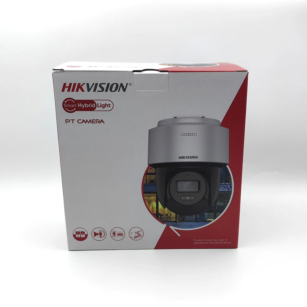 Original Hikvision DS-2DE2C400MWG-E 4MP IR PoE Auto-tracking Two Way Audio Smart Hybrid Light PTZ Network Camera