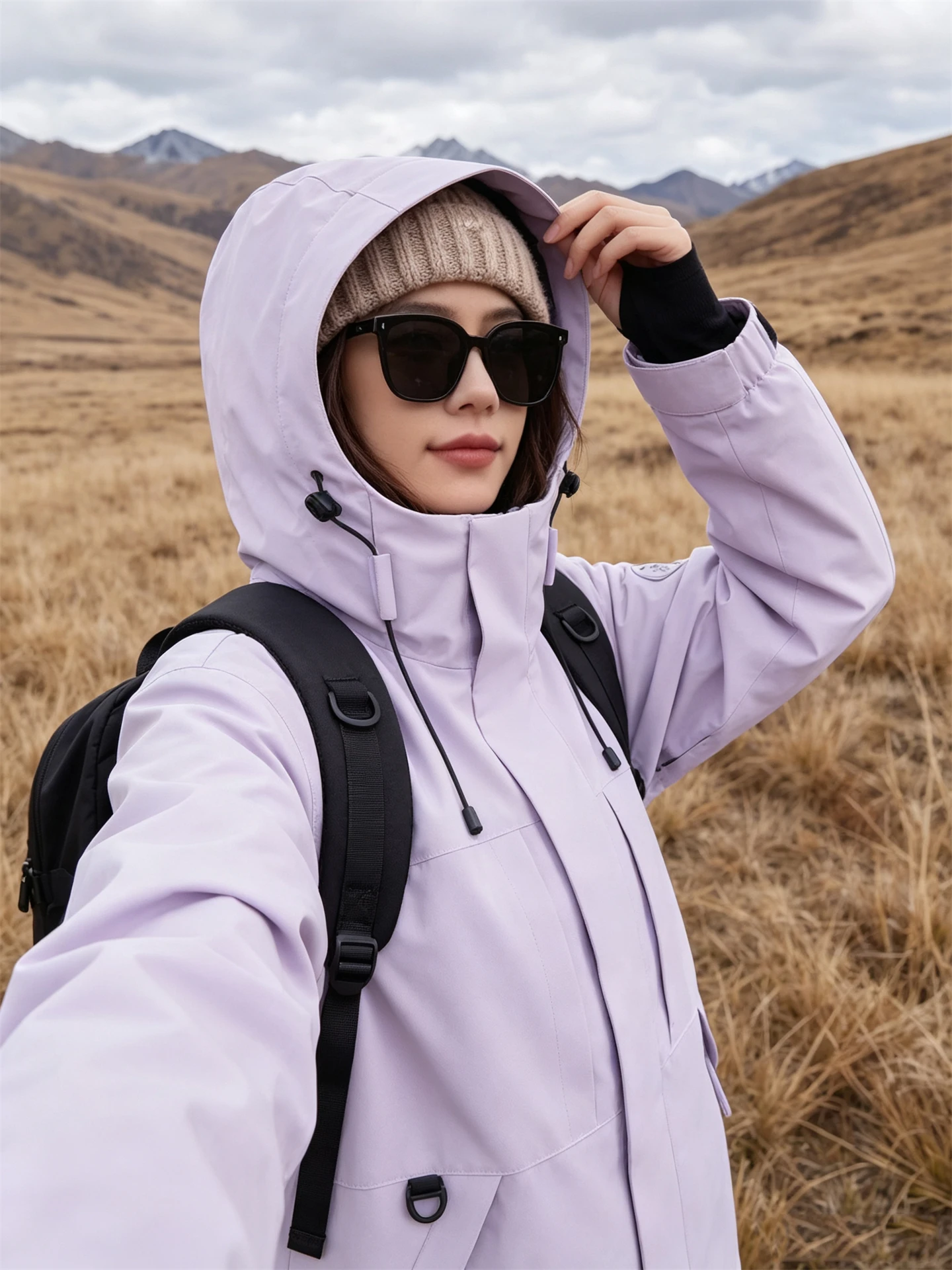 Unisex Three-in-One Soft  Jacket Outdoor Windproof Coldproof Climbing Cycling Workwear Coat Men's Women's 2026 New Autum...