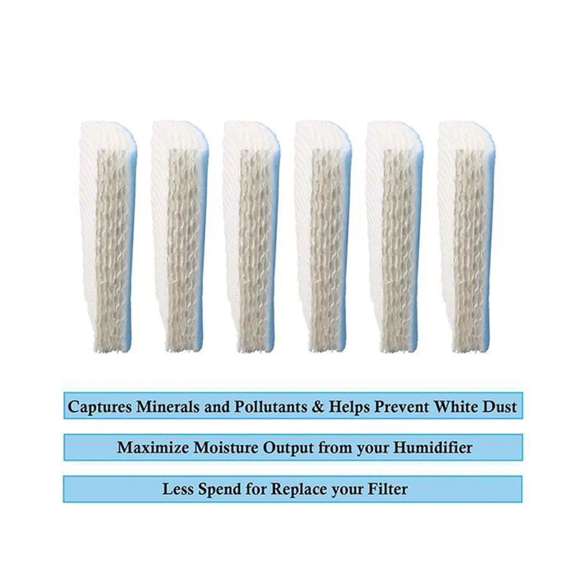 

9PCS Replacement Air Humidifier Filter Fit for HFT600 HEV615 HEV615B HEV615W HEV620 HEV620B HEV620W HEV-615