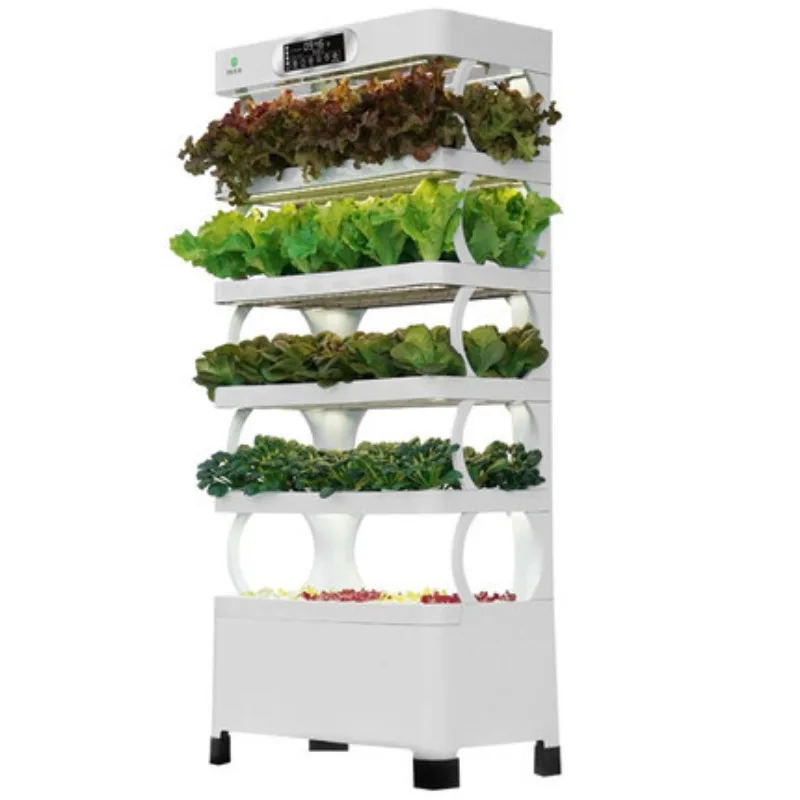 Oxygen vegetable source intelligent organic vegetable planting machine for soilless cultivation, home fish farming, veg