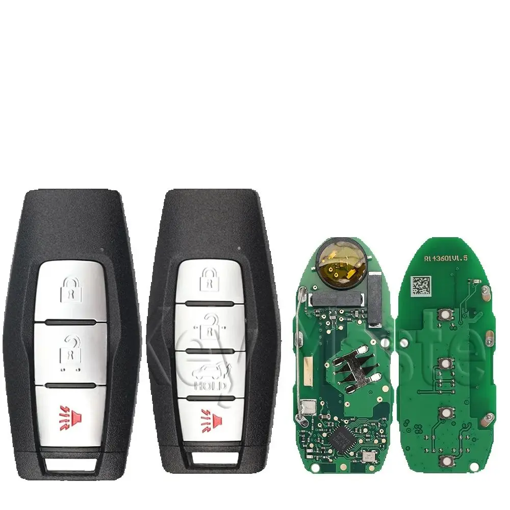 

Ключ-брелок KR5MTXN1 для Mitsubishi Outlander 2021-2023, 433 МГц, чип 4A, 8637C254, 8637C253, 8637C252, 8637C251