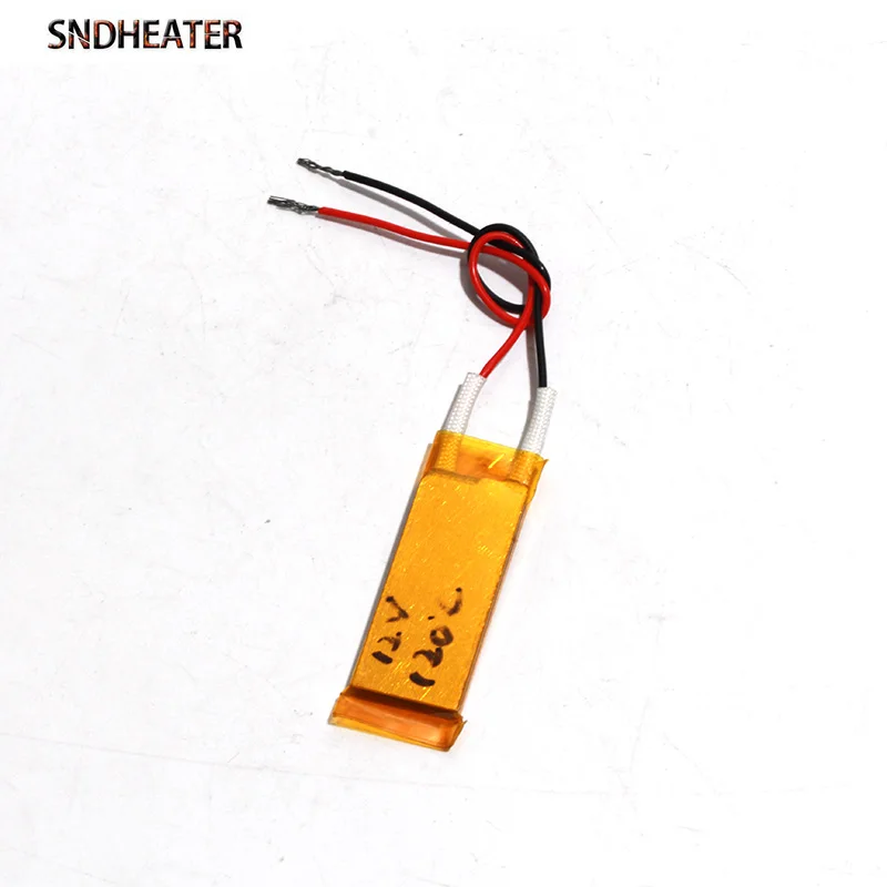 SNDHEATER 35x15x3mm PTC Heating Plate with Insulating Film Thermostat 120-270 Degree PTC Heater Components 2pcs/lot