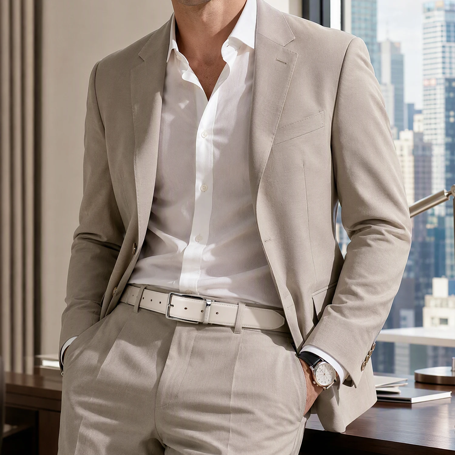 Cintos Masculinos Elegantes de - Men Formal Wear Brands avaliação e preço