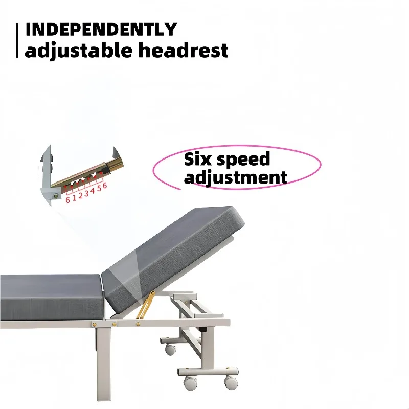 Lit pliant avec rangement compact haute densité avec matelas éponge haute densité, lit simple, facile à assembler, léger