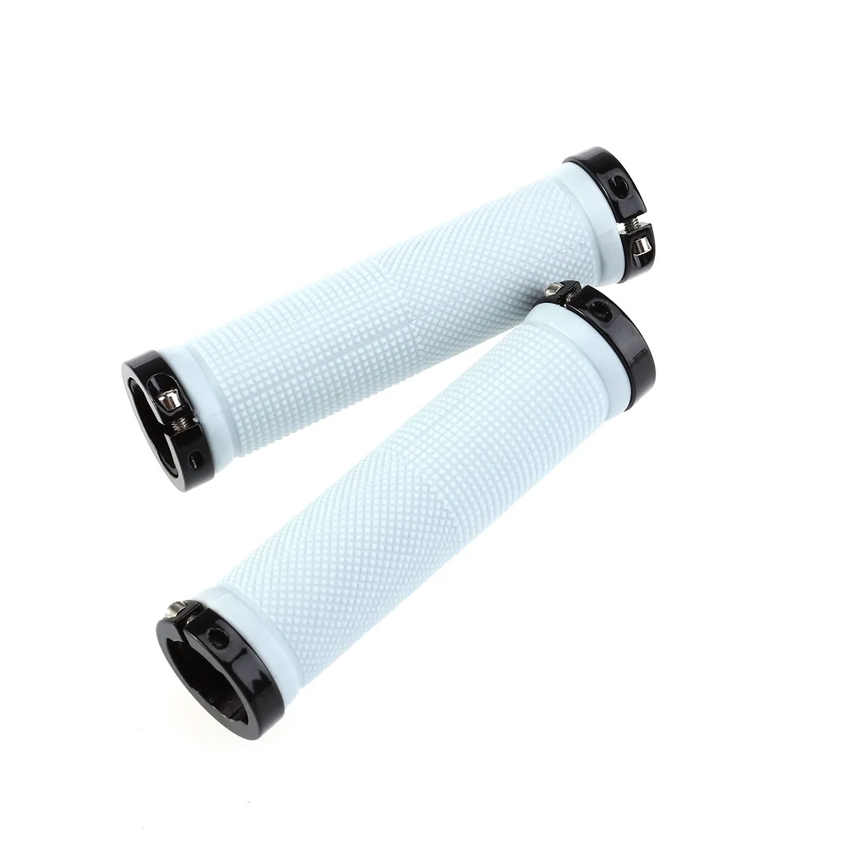 

Durable Red Rubber Aluminum Alloy Handlebar Grips 12cm Non-Slip for Long Distance Cycling Rubber Handlebar Grips