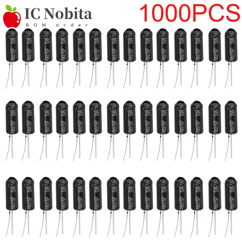 

1000PCS SW-18015P 18015P Non-direction Spring Sensor Switch Vibration Sensor Switches Shake SW-18015