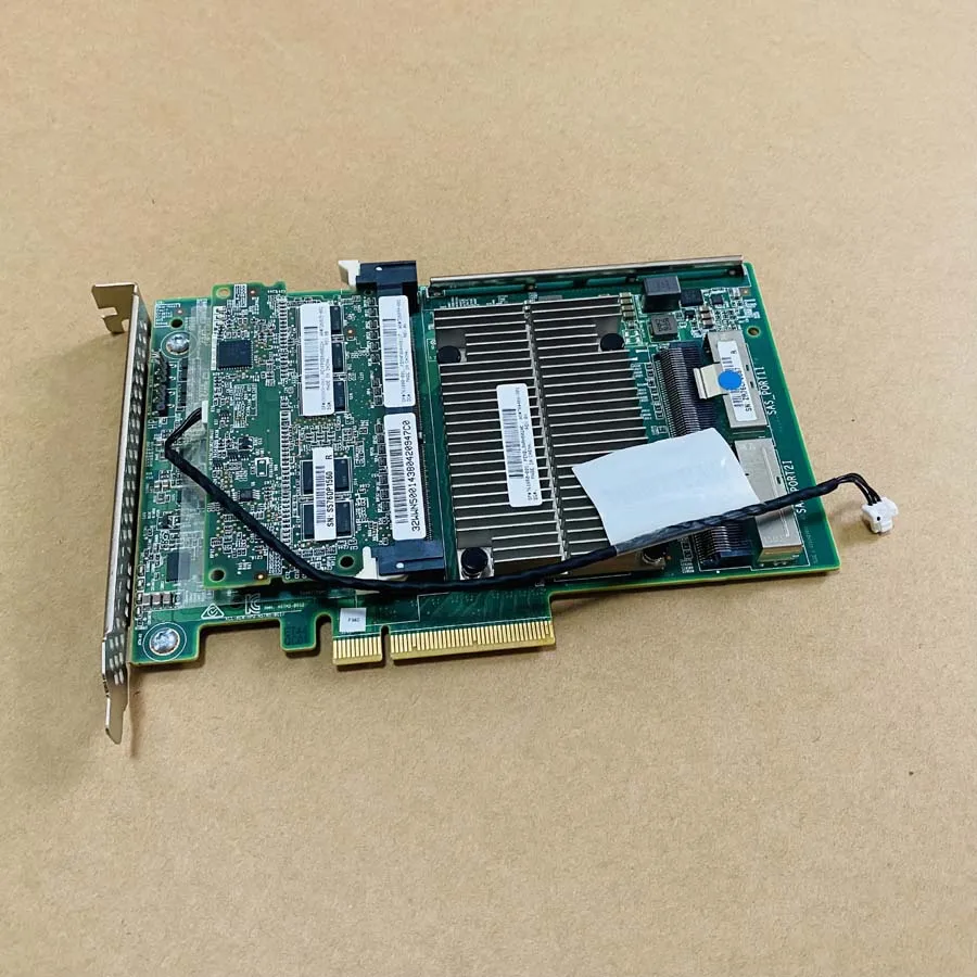 

Replacement for HP Smart Array P840 12Gbps PCIe 2P SAS RAID Controller Card with 4G Cache and Battery Cable 761880-001