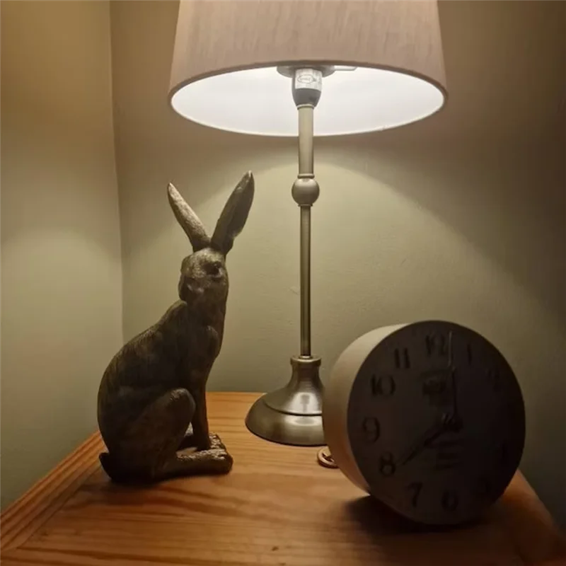 

Золотой орнамент в виде заяка, античная отделка сидящего заца, латунь/бронза, коллекционный декор в античном стиле, простая в использовании дикая природа-B09B