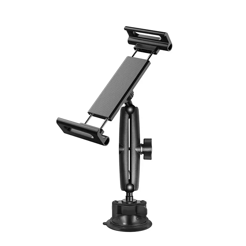 Upgraded Suction Cup Car Phone Holder 2 in 1 Sucker Car Tablet Stand Universal GPS Navigation Bracket for 4.5-13.5