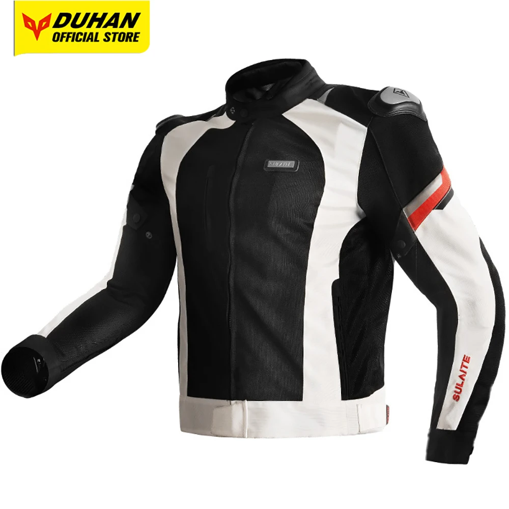 Vestes de moto en maille respirante d'été, vestes de Motocross à Double épaule, vestes d'équitation Anti-chute pour hommes