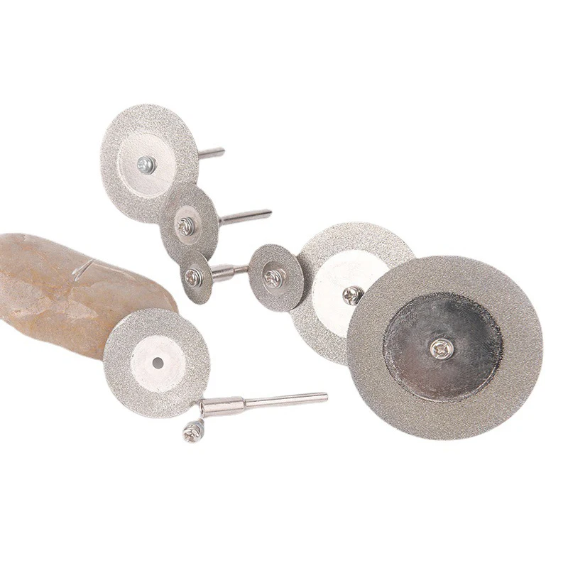 

1PCS 6mm Shank T-shaped Diamond Sintered Burr 16 21.5 25 30 40mm Circular Saw Blade Wood Metal Stone Cutting Blade Discs