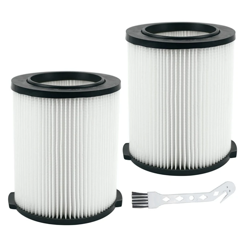 VF4000 Replacement Cartridge Filter For Ridged 72947 Wet Dry Vac 5 To 20-Gallon 6-9 Gal Husky,2 Pack