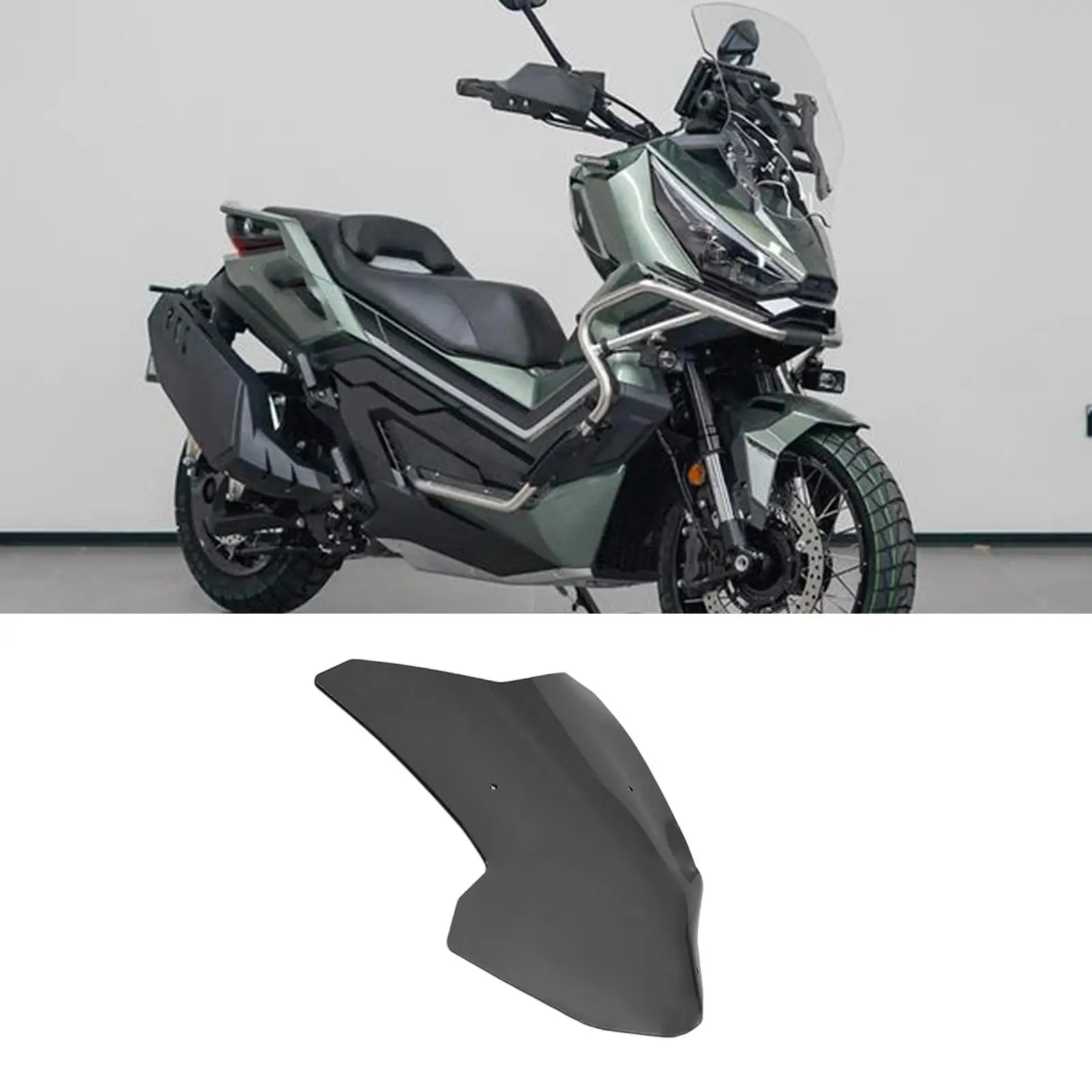 Motorcycle Windshield Wear Resistant Front Rain Guard for Zontes 368G