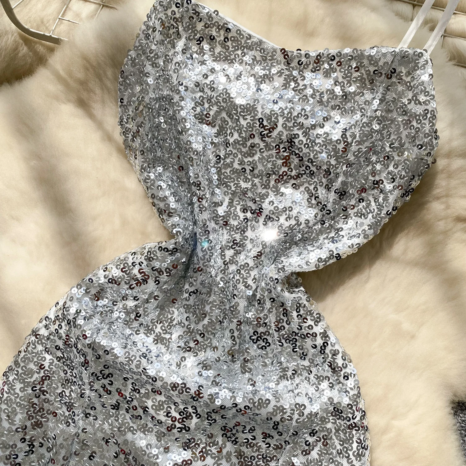 Chic vintage ไม่สมมาตร ruffle Elegant Fairy เกาหลีแฟชั่น Boho Sundress เสื้อผ้าผู้หญิงชุดมินิ